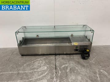 RVS Combisteel Saladiere 5 x 1/4 GN 120 cm 230V Horeca, Ophalen of Verzenden