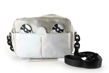 Kipling Schoudertas Zilver, Handtassen en Accessoires, Verzenden, Zo goed als nieuw
