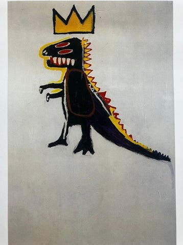 Jean-Michel Basquiat - Pez Dispenser, 1984