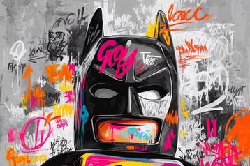 IPR Graph - Graffiti Brick Batman, Nieuw