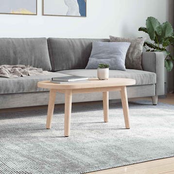 vidaXL Tafelblad 60x30x2,5 cm massief grenenhout ovaal, Huis en Inrichting, Verzenden, Nieuw