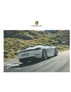 2021 PORSCHE 718 SPYDER HARDCOVER BROCHURE DUITS, Ophalen of Verzenden, Nieuw