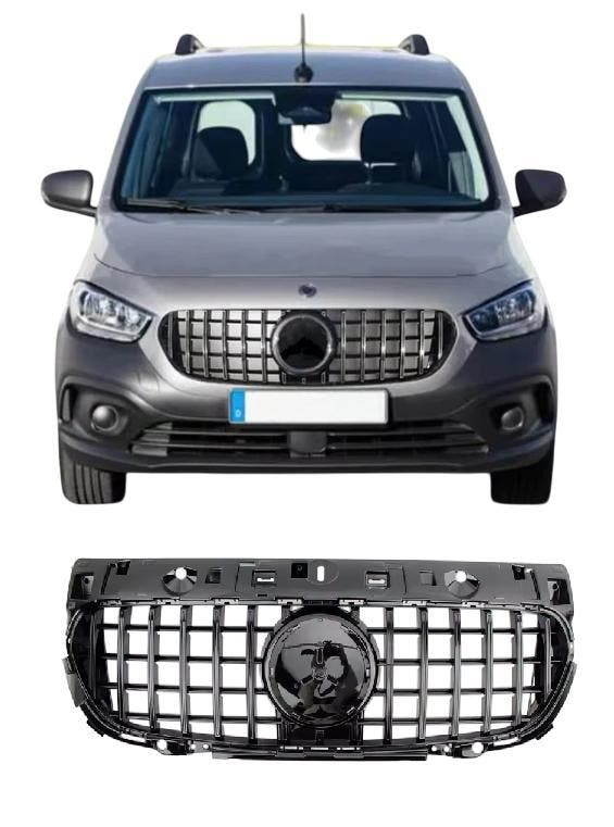 Grill | Mercedes-Benz | Citan 2021- | W416 | PANAMERICANA AM, Auto-onderdelen, Carrosserie, Nieuw, Mercedes-Benz, Verzenden