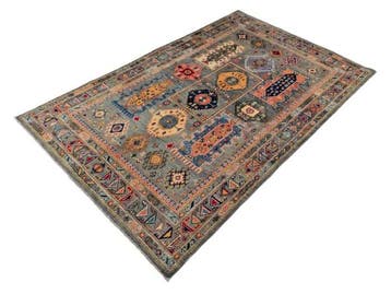 Ziegler Kazak - Tapijt - 229 cm - 145 cm - Exclusive Ziegler, Nieuw