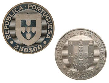 Portugal. República. Par - 250 Escudos 1984 FAO -
