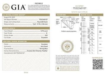 Boucles doreilles - 18 carats Or blanc - 1.41ct. tw., Handtassen en Accessoires, Oorbellen, Nieuw