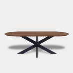 Tafel Plat Ovaal Eikenhout  Matrix XL 140x90, Nieuw