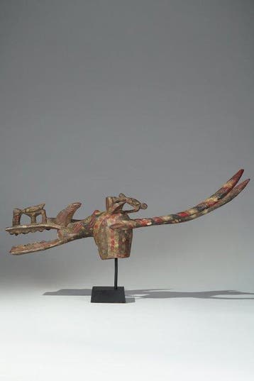 Een houten masker - Senufo - Ivoorkust (Zonder minimumprijs)