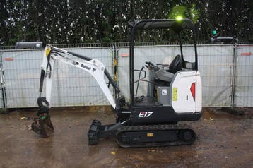 Veiling: Minigraver Bobcat E17 Diesel 2021, Ophalen