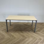 Eromes kantinetafel 160x80 cm,  ahorn - grijs, Gebruikt, Bureau