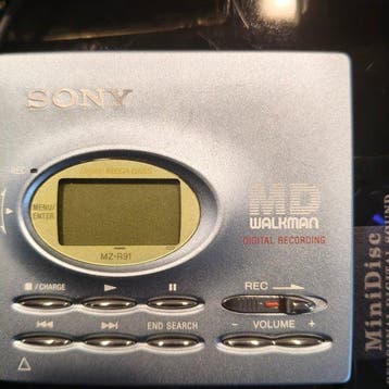 Sony - MZ-R91 Draagbare minidisc speler-recorder, Audio, Tv en Foto, Nieuw
