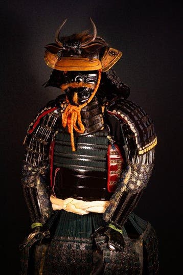 Yoroi - Staal, Leder, Zijde, Hout - Japan - Edo Periode, Antiek en Kunst