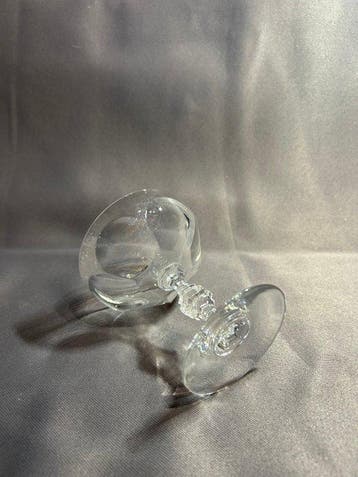 Val Saint Lambert - Verre à champagne (6) - Cristal -, Antiquités & Art
