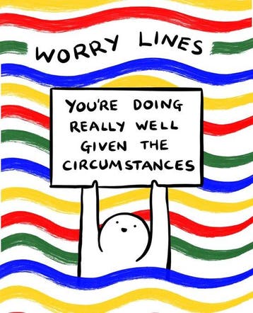 Worry Lines 9781524890285 Worry Lines, Verzenden, Zo goed als nieuw, Worry Lines