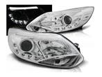 LED Tube Chrome koplampen geschikt voor Ford Focus MK3, Verzenden, Nieuw, Ford