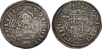 Weisspfennig o Jahr 1451 Koeln-erzbistum Dietrich Ii von..., Verzenden, België