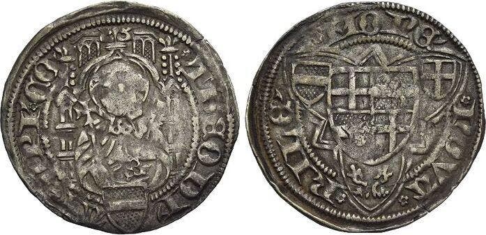 Weisspfennig o Jahr 1451 Koeln-erzbistum Dietrich Ii von..., Postzegels en Munten, Munten | Europa | Niet-Euromunten, België, Verzenden