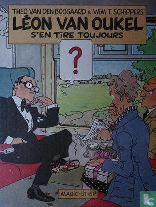 Sjef van Oekel - Léon van Oukel sen tire toujours - 1980, Boeken, Eén stripboek, Verzenden, Gelezen, Schippers, Wim T..