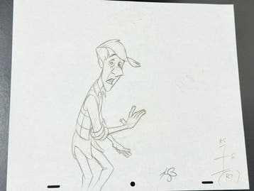 Walt Disney - Dessin d’animation original de Roger Dearly -