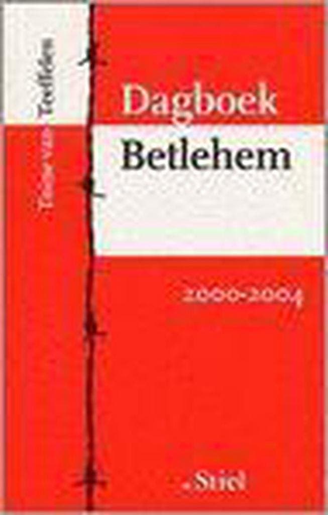 DAGBOEK BETLEHEM 2000-2004 9789070415334 T. van Teeffelen, Boeken, Hobby en Vrije tijd, Gelezen, Verzenden