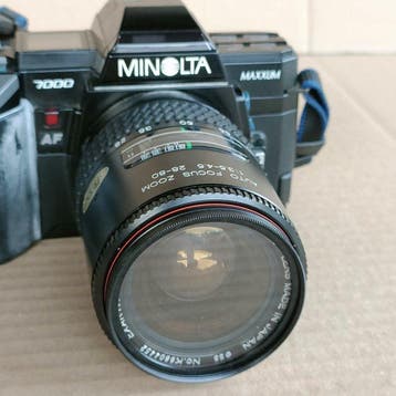 Minolta 7000 Maxxum AF + 28-80mm | Single lens reflex camera, Audio, Tv en Foto, Nieuw