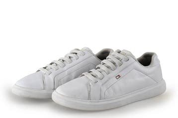 Tommy Hilfiger Sneakers in maat 38 Wit, Kleding | Dames, Verzenden, Wit, Sneakers, Gedragen