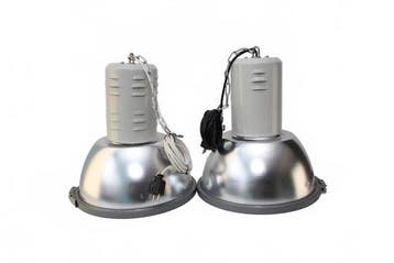 Cariboni - Lampe (2) - FS-50-C - Aluminium, Verre, Acier,