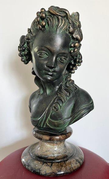 Buste, Baccante - 45 cm - Régule