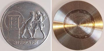 Duitsland Probe einseitig Schadowfries Medaille Strecken..., Verzenden, België