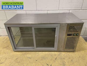 RVS GGG Koelvitrine Opzetvitrine 111 cm 230V Horeca, Ophalen of Verzenden, Nieuw in verpakking