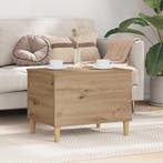 vidaXL Nachtkastje Artisan Eiken 60 x 44,5 x 45 cm Bewerkt, Verzenden, Nieuw