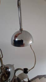 Lustre - Acier, Verre, Bois