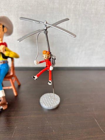 Kuifje, Lucky Luke, Spirou et Fantasio - 4 Figure - Onbekend, Verzamelen, Nieuw