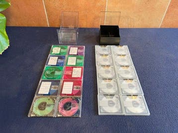 Sony, Maxell - 20 x Mini Disk Maxell color and Sony snow, Nieuw