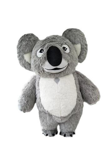KIMU® Groot Opblaas Kostuum Koala Grijs 2 Meter Opblaasbaar, Kleding | Dames, Carnavalskleding en Feestkleding, Ophalen of Verzenden