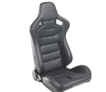 BANC SEMI BAQUET TYPE RS EM CUIR SYNTHÉTIQUE, Verzenden