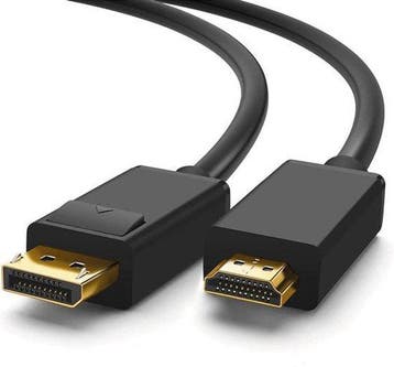 2dekans | DisplayPort naar HDMI Kabel - Ondersteund 1080P -, Ophalen of Verzenden, Nieuw
