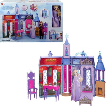 Frozen 2 Elsa Kasteel 61cm | Retour deal -34% | Nu kopen, Verzenden, Poppenhuis