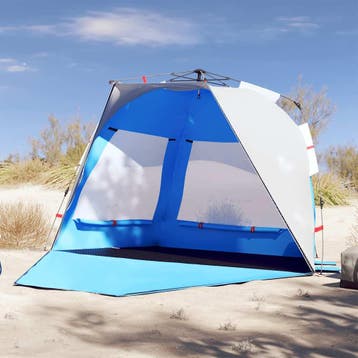 vidaXL Strandtent 3-persoons waterdicht snelontgrendeling, Verzenden
