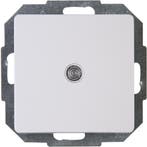 KOPP wisselschakelaar met LED-indicatielampje - wit, Verzenden, Nieuw