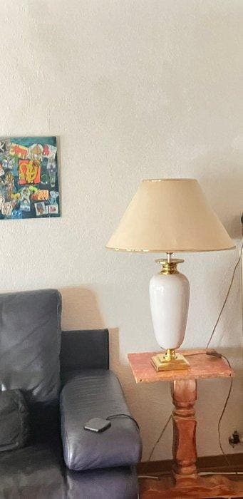 Aro Gmbh - Aro Leuchten - Lampe montée sur vase (2) -, Antiquités & Art, Curiosités & Brocante