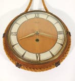 Horloge murale - Kienzle - Acier, Bois - 1950-1960, Antiquités & Art