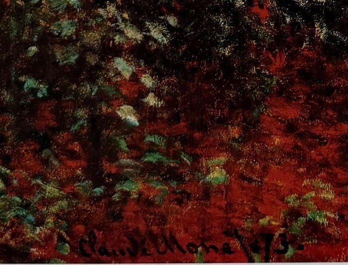 Claude Monet (1840-1926) - Le Jardin de Lartiste à, Antiquités & Art, Antiquités | Autres Antiquités