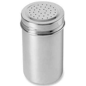 Suikerstrooier | RVS | 0.35L | Met Gaas | Ø68x128(h)mm, Verzenden, Nieuw in verpakking