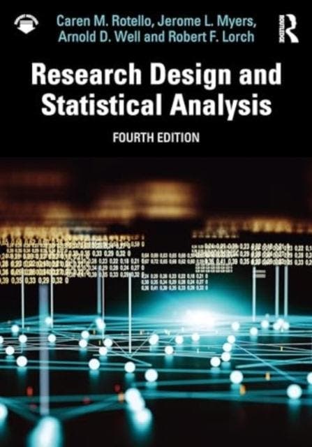 Research Design And Statistical Analysis | Nieuw, Boeken, Overige Boeken, Nieuw, Verzenden