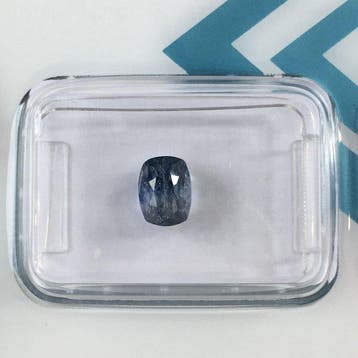 Zonder minimumprijs - 1 pcs Blauw Saffier - 1.24 ct -