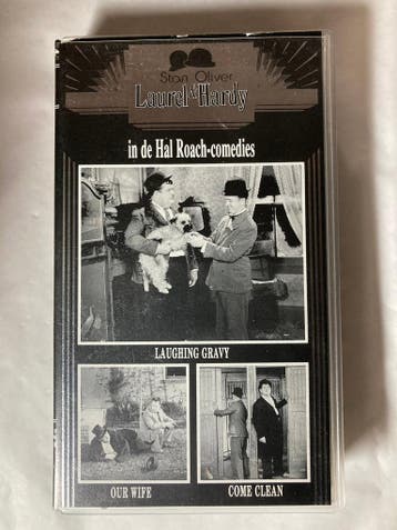 LAUREL & HARDY IN DE HAL ROACH-COMEDIES LAUGHING GRAVY / OUR, Gebruikt