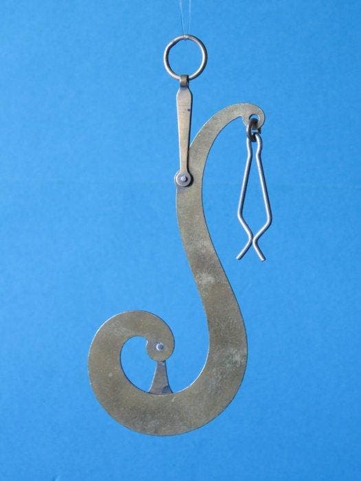 Pradel - in Spaanse uitvoering - Post/brieven weegschaal -, Antiek en Kunst, Antiek | Overige Antiek