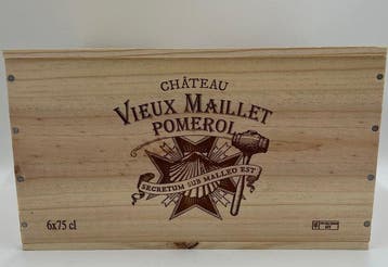 2014 Chateau Vieux Maillet - Pomerol - 6 Flessen (0.75