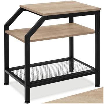Bijzettafel Plymouth 36,5x58,5x59,5cm, Huis en Inrichting, Tafels | Bijzettafels, Verzenden, Nieuw